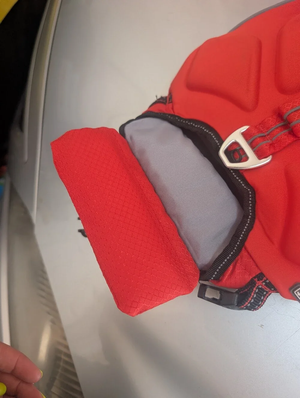 Arcadia Trail Red High Visibility Dog Life Jacket Small